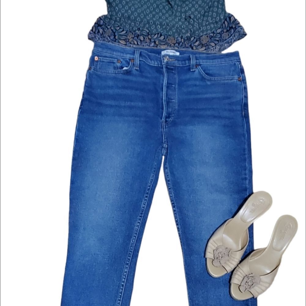 RE/DONE BY LEVI'S 90S HIGH WAISTED SIZE 31